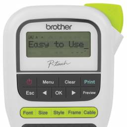 Rotuladora de Etiquetas Brother PT-H110 White 