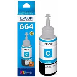 Botella de tinta Original Epson T664220 Cyan