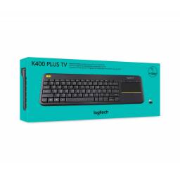 Teclado inalmbrico con touchpad Logitech K400 TV en Espaol