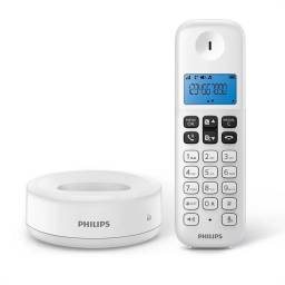 Telfono inalmbrico Philips D1311W77 Blanco