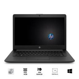 Notebook HP 14" Intel Core i3-10110U 4GB 500GB Win10 Teclado Español