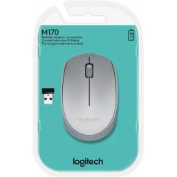 Mouse Inalámbrico Logitech M170 Gris USB - 2.4GHz