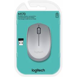 Mouse Inalmbrico Logitech M170 Gris USB - 2.4GHz