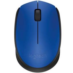 Mouse Inalmbrico Logitech M170 Azul Bi-Tono Negro USB