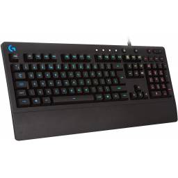 TECLADO GAMER LOGITECH G213 PRODIGY RGB USB G MECH-DOME LIGHTSYNC RESISTENTE AL AGUA