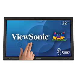 Monitor tctil Viewsonic TD2223 - 22, 1080p de 10 puntos con HDMI, VGA y DVI