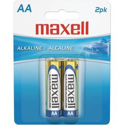 Blister de Pilas Alcalinas Maxell AA 2 un