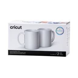 Cricut - Set de 2 tazas originales Cricut para sublimacin 425ml - Compatible con  Infusible Ink 