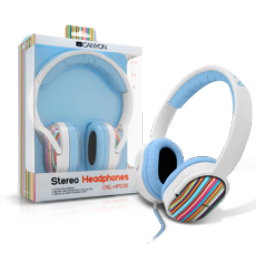 Auriculares Canyon CNL-HP03S STRIPES
