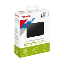 Disco externo USB TOSHIBA Canvio Basics 1TB