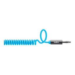 Cable de audio Belkin 3.5mm color cyan