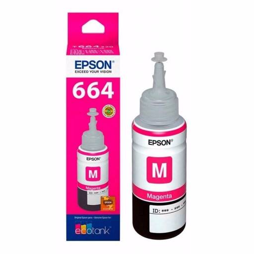 Botella de tinta Original Epson T664320 Magenta