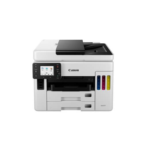 Impresora multifuncional color Inkjet corporativa Canon Maxify GX7010 - doble bandeja - USB - Wi-Fi - Ethernet