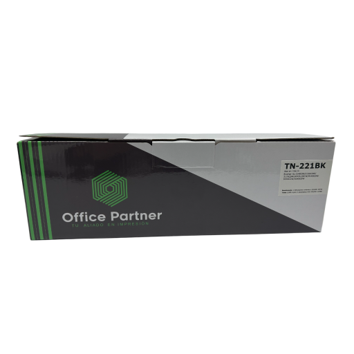 Toner Office Partner TN-221BK para Brother Black/ Negro