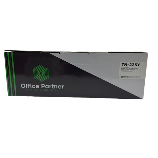 Toner Office Partner TN-225Y para Brother Yellow/ Amarillo