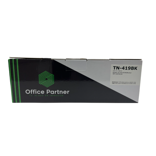 Toner Office Partner TN-419BK para Brother Black/ Negro