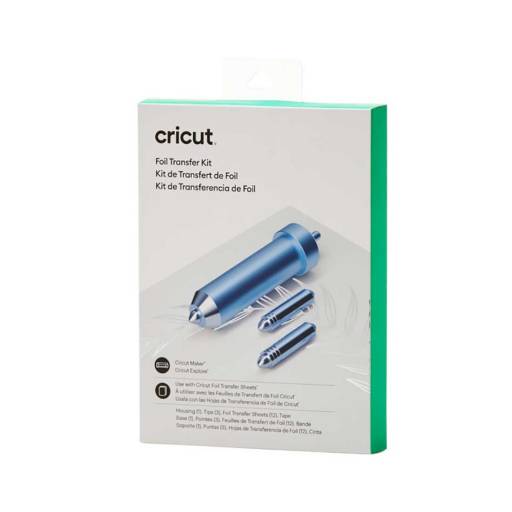 Cricut - Kit para Foil Transfer - Incluye 12 hojas