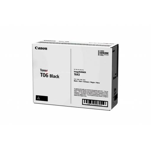 Toner Original Canon T06 monocomponente de 20.500 pginas