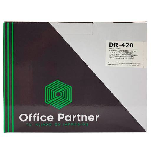Cilindro de impresin Brother DR-420 - Office Partner 12.000 pginas