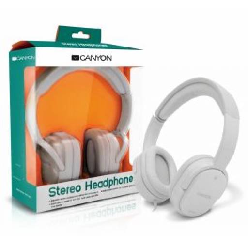 Auriculares Canyon CNR-HP03NW WHITE