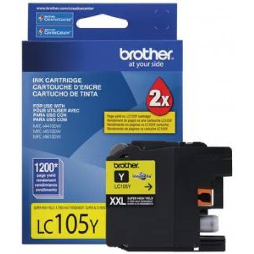 Cartucho de tinta Brother LC-105Y