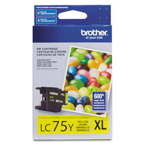 Cartucho de tinta Brother LC-75Y