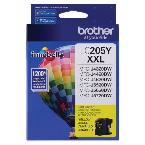 Cartucho de tinta Brother LC-205Y