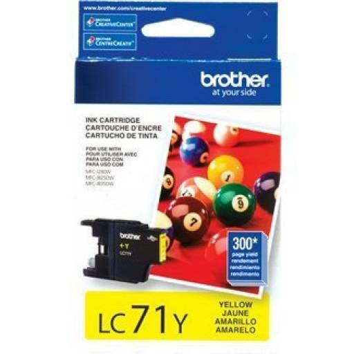 Cartucho de tinta Brother LC-71Y