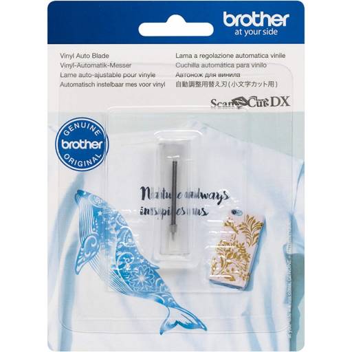 Brother CADXBLDV1 ScanNCut DX - Hoja de cuchilla para corte en vinilo, sin color