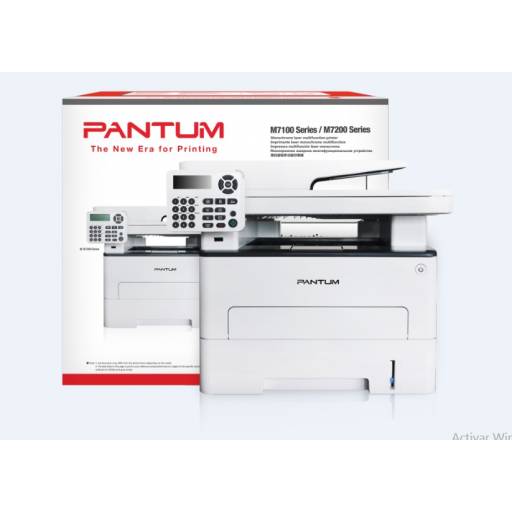 Multifuncional lser monocromtica Pantum M7200FDW - Fax - 33ppm - Dplex - Ethernet - Wi-Fi