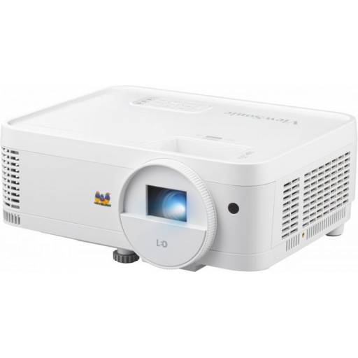 ViewSonic LS500WH - Proyector DLP - RGB LED - 2000 ANSI lumens - WXGA (1280 x 800) - 16:10 - 720p - objetivo zoom