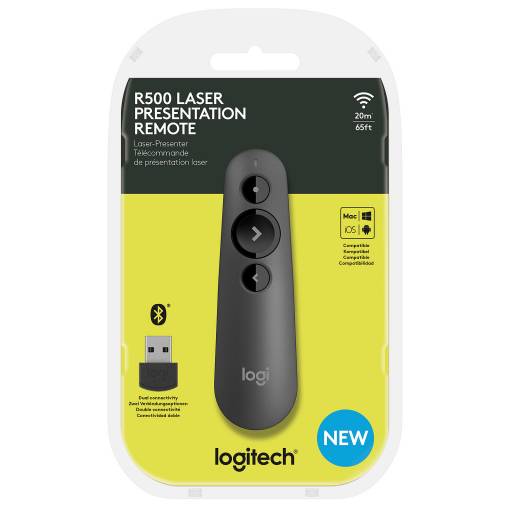 Presentador Logitech R500 Negro