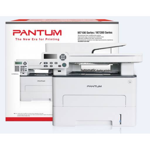 Multifuncional lser monocromtica Pantum M7100DW - Dplex - Wi-Fi