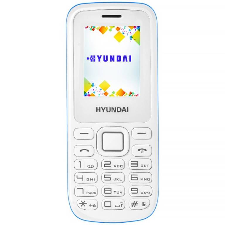 Celular Hyundai L285 Dual SIM Pantalla de 1.77 Cámara y Radio FM