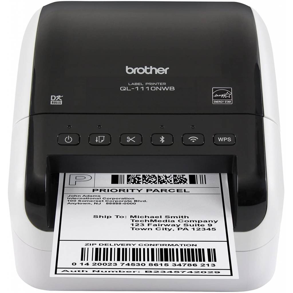 Geometría guardarropa Gemidos Impresora de etiquetas Brother QL-1110NBW Equipamiento de oficina  Impresoras Formatos Especiales Imp