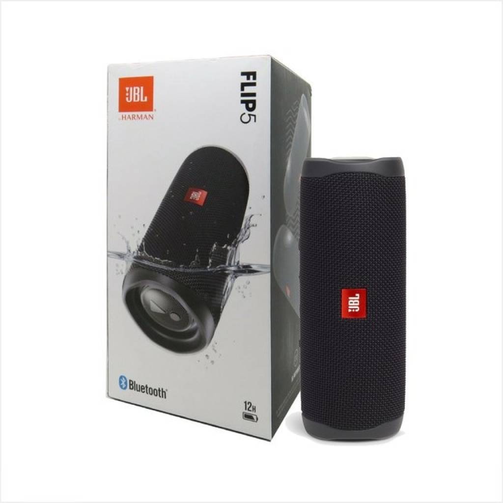 Parlante Bluetooth JBL Flip 5 Negro - Estilo Movil - Melipilla