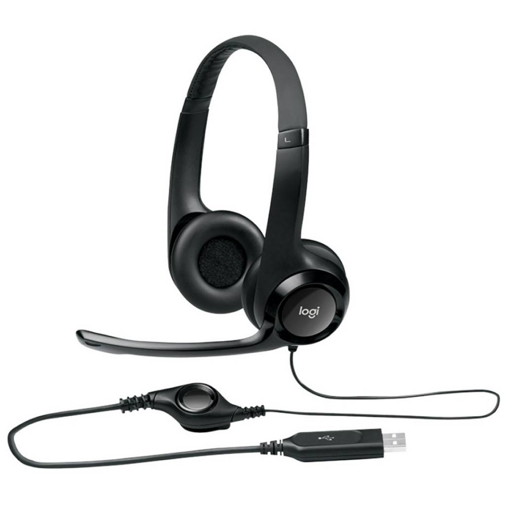 Auriculares Usb Con Microfono Para Pc, Auriculares Con Cable