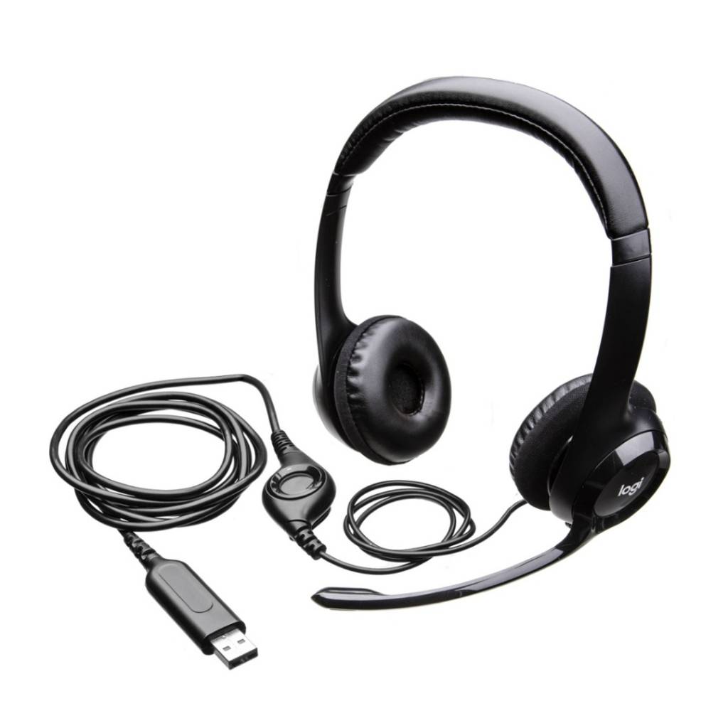 Auriculares USB con micrófono para PC - Audifonos Guatemala