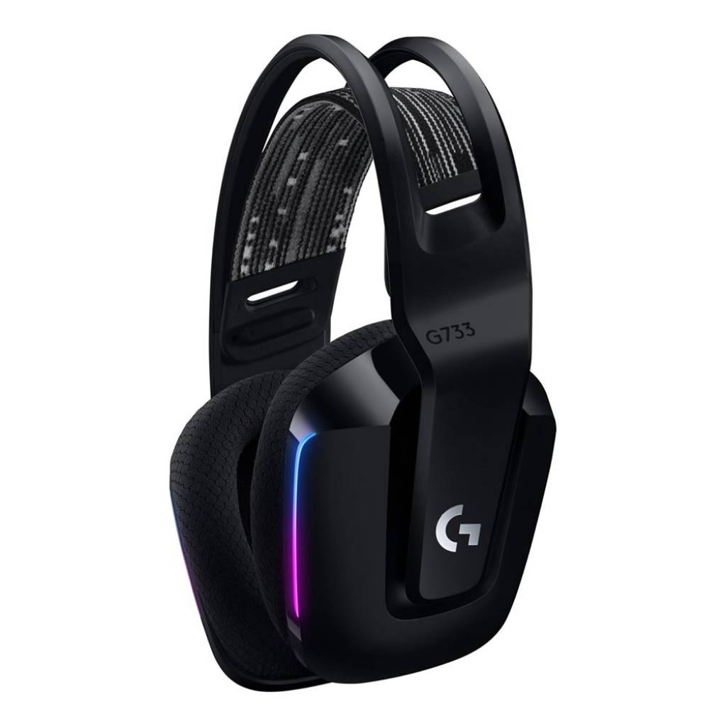 Logitech - Auriculares inalámbricos G733 Lightspeed para juegos, con  diadema de suspensión, LIGHTSYNC RGB, tecnología de micrófono Blue VO!CE y