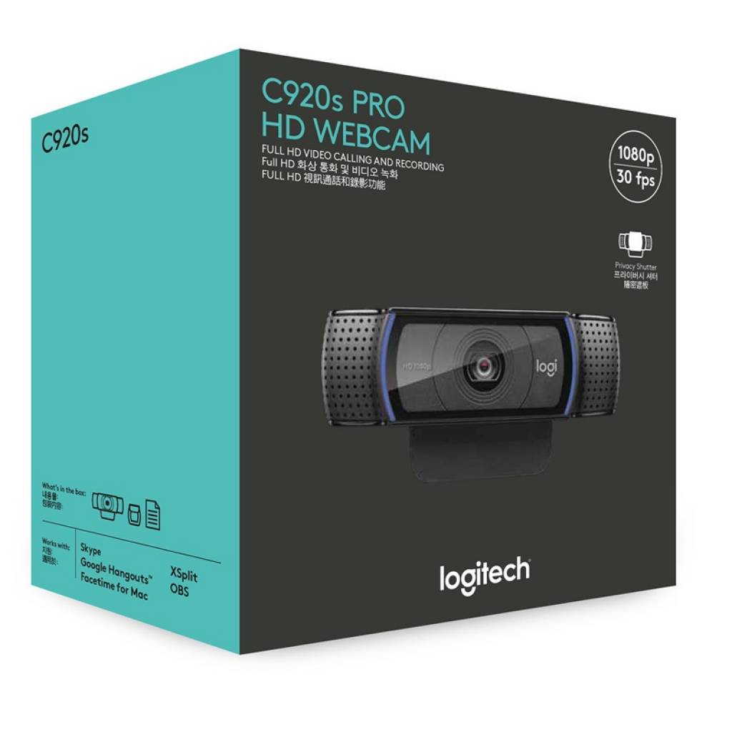 Camara Web Logitech C920 Pro Full Hd Usb 2.0 Windows Computación Camaras  web y vinchas