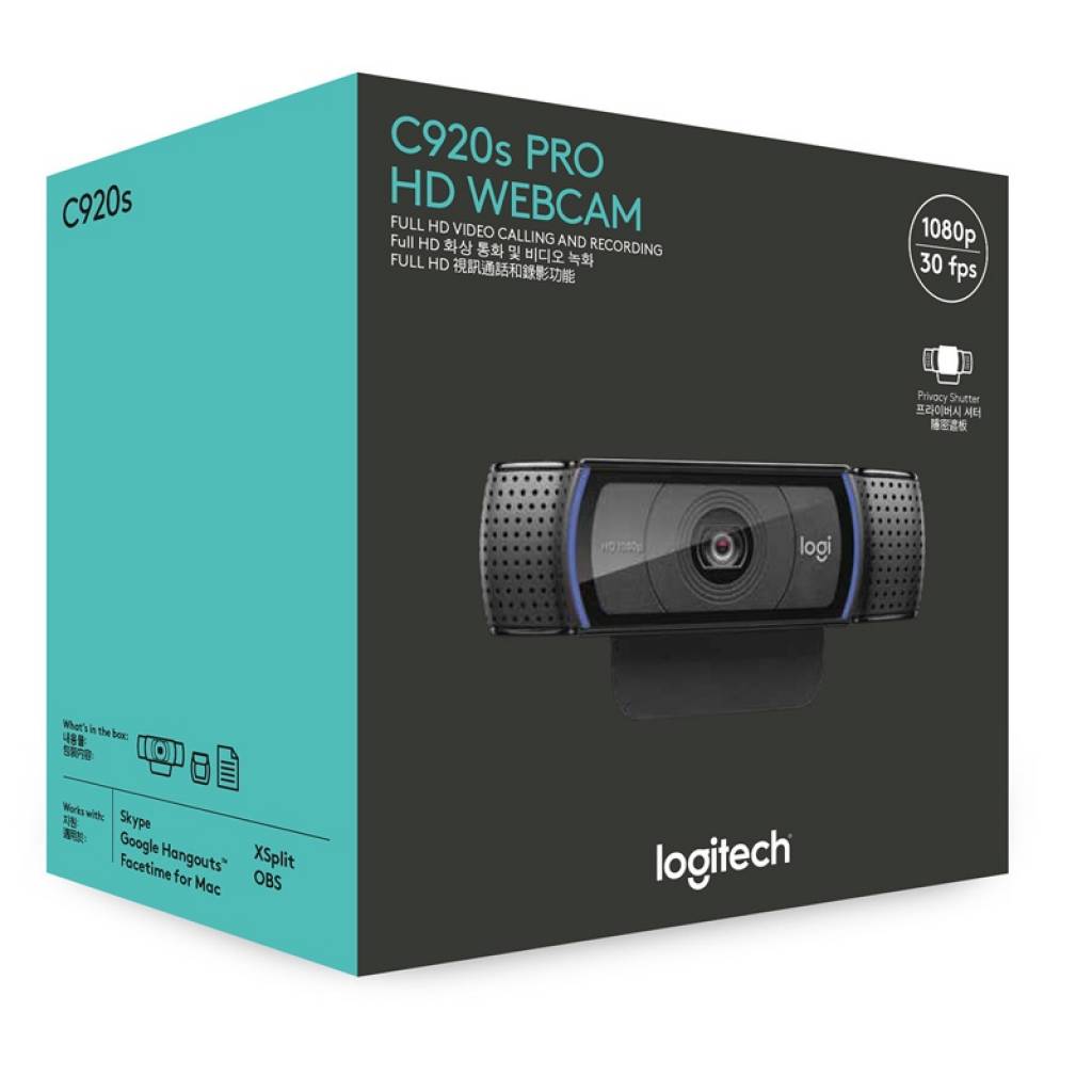 Camara Web Logitech C920 Pro Full Hd Usb 2.0 Windows Computación