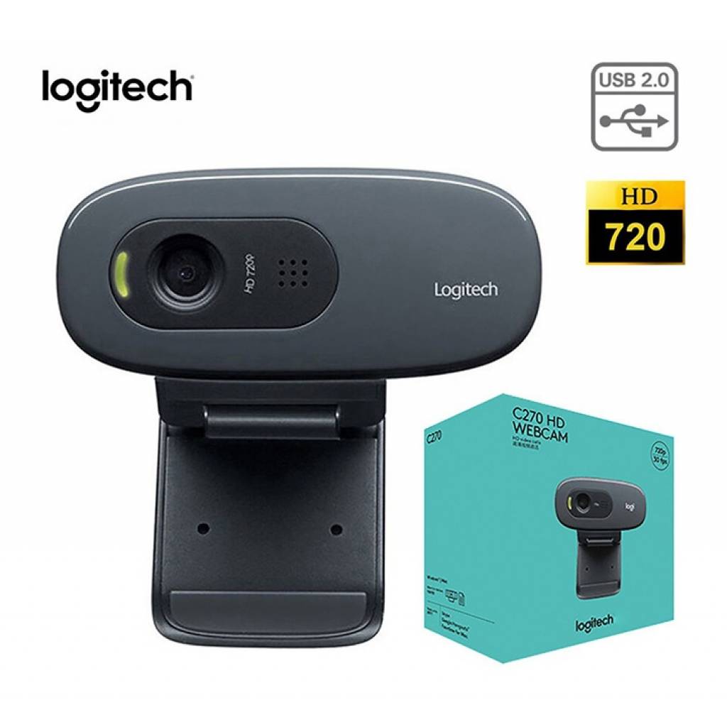 Camara web Logitech C270 USB Computación Camaras web y vinchas