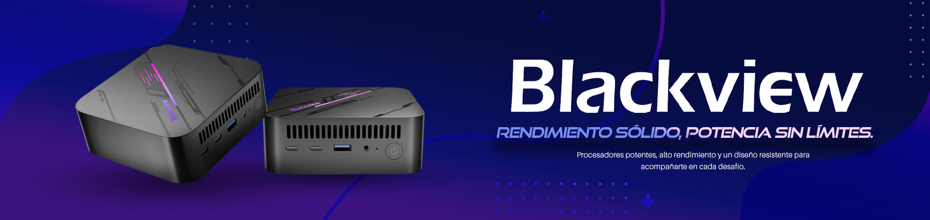 Mini PCs y Tablets Blackview